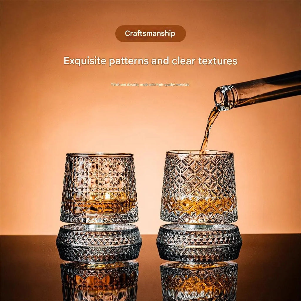 Whiskey glasses w/ base, wine beer
