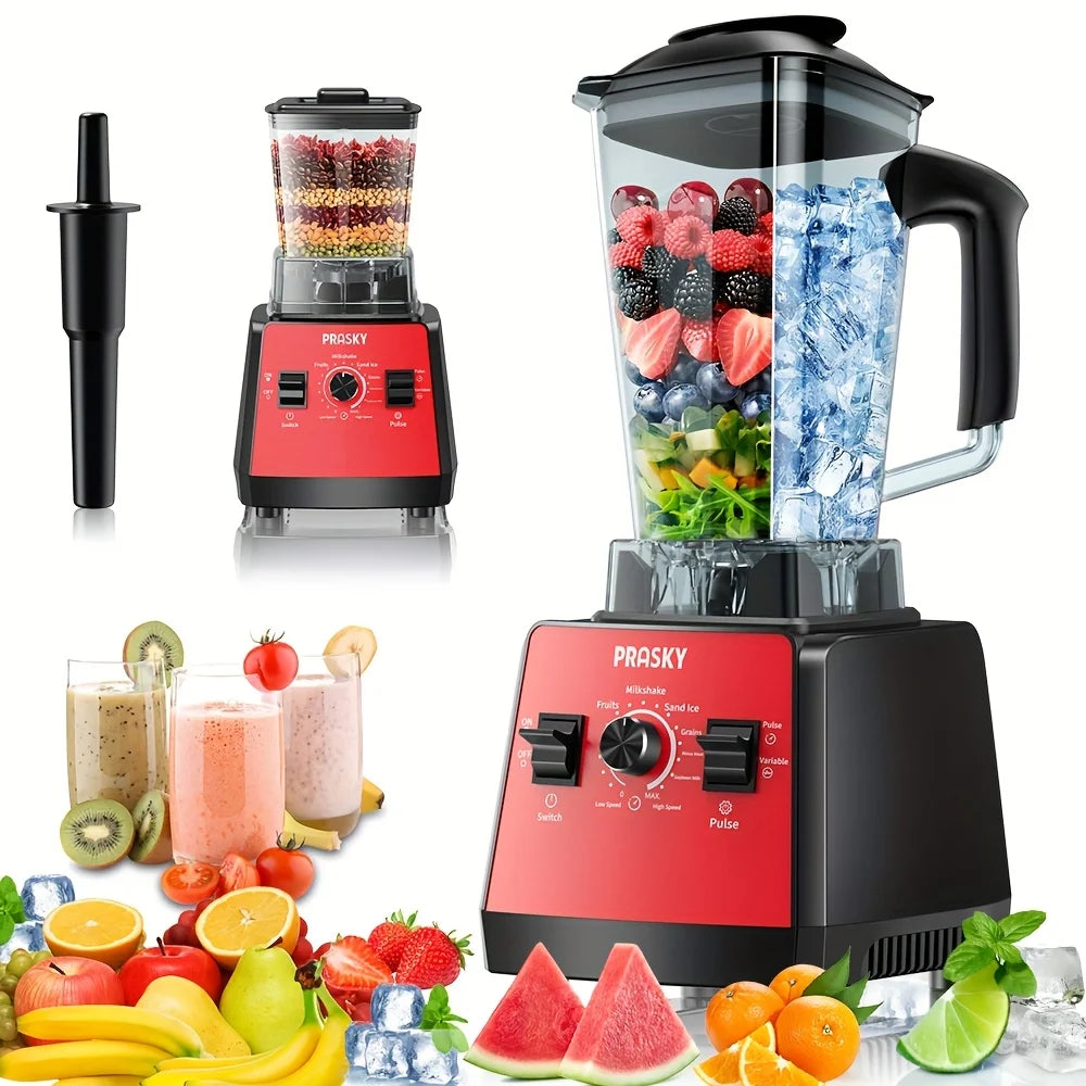 Blender Grinder, 68oz 2 Containers Ice Crushing BPA Free