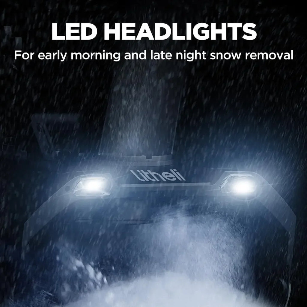 BestsellerBestseller2X20V Cordless Snow Blower, 20 Inch Snow Thrower with 4.0Ah Battery, Electric Snow Blowers with LED Spotligh