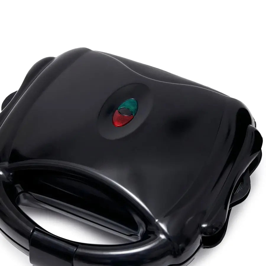 Waffle, Sandwich Maker & Grill, Black