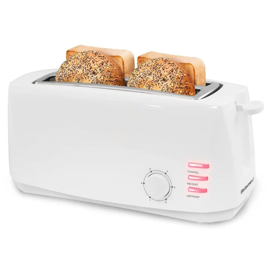 Toaster, Extra Wide Long Slot 4-Slice