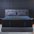 14Inch Twin Full Queen King Mattress in A Box, Hybrid Memory Mattresses Euro Top Medium Firm for Back & Lumbar Support