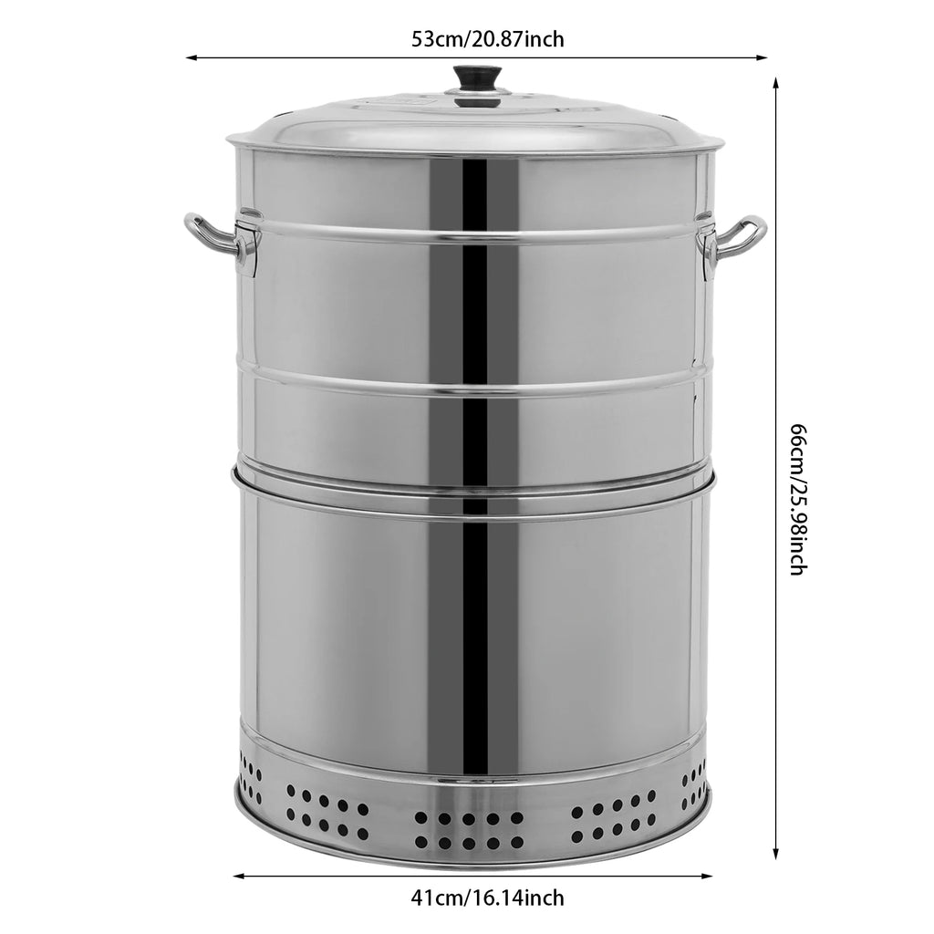 Charcoal Grill, BBQ 16 In Smokeless Rotating Kebabs 50 Skewers