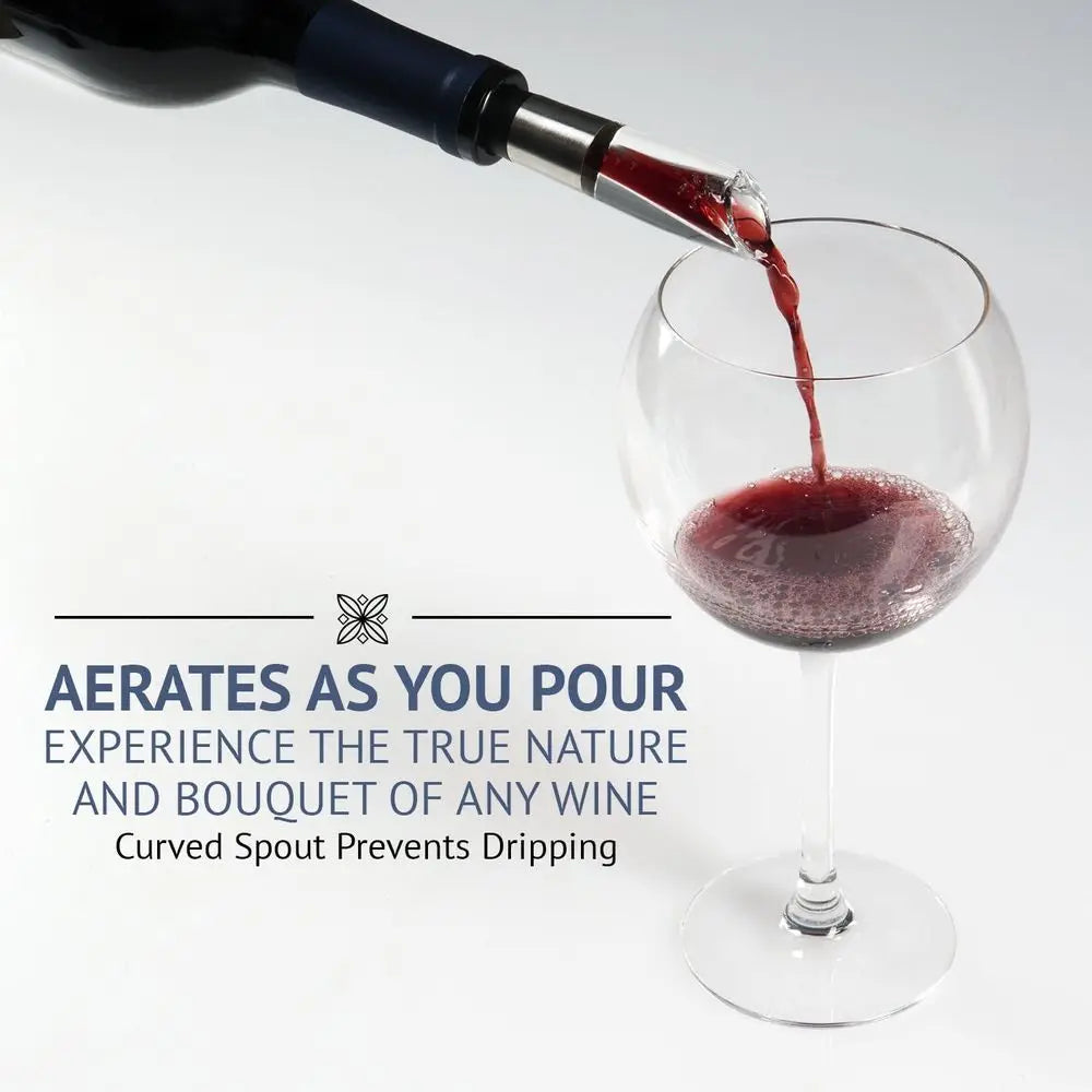 Electric Wine Opener with Vacuum Stoppers