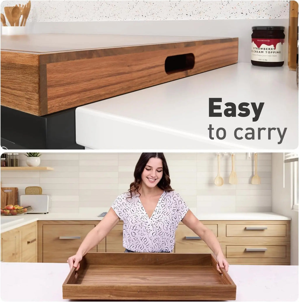 Stove Cover, Acacia Wood Noodle Cutting Board