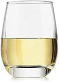 Glasses, Set of 12 Wine 15.25 oz Clear