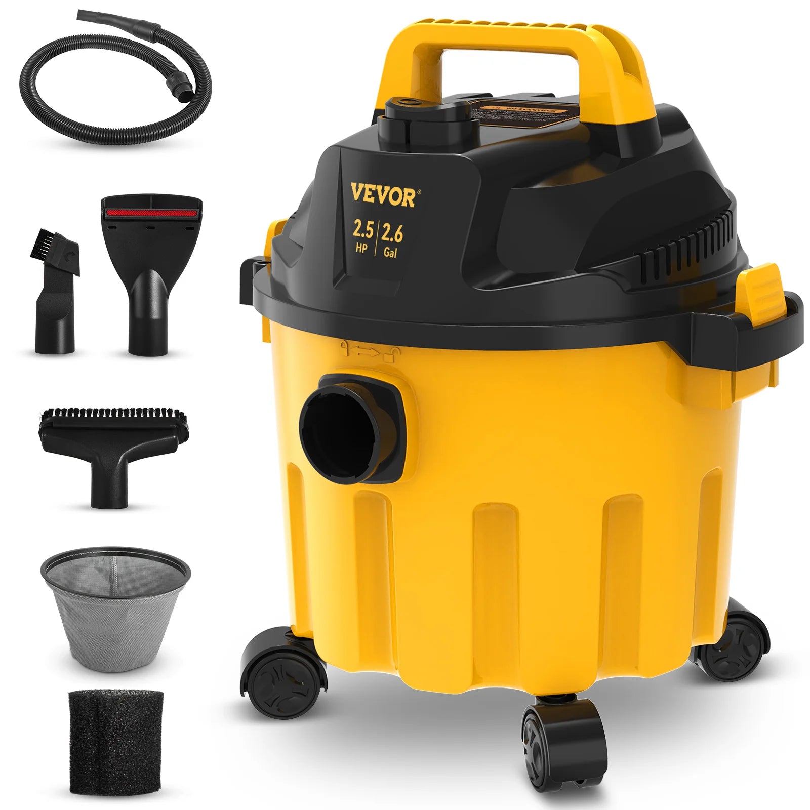Wet Dry Shop Vac 2.6 Gallon
