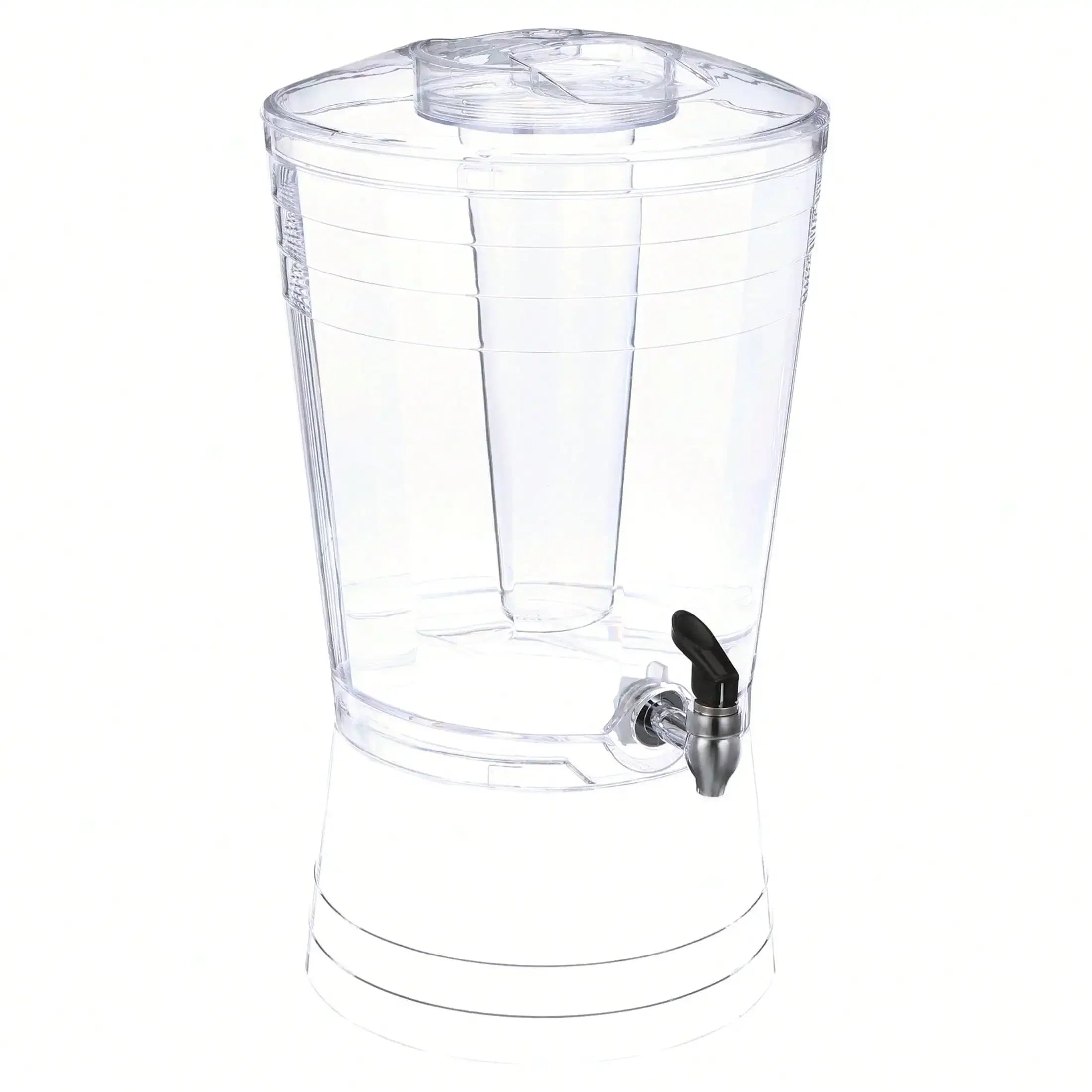 Beverage Dispenser, Clear 3 Gal Acrylic
