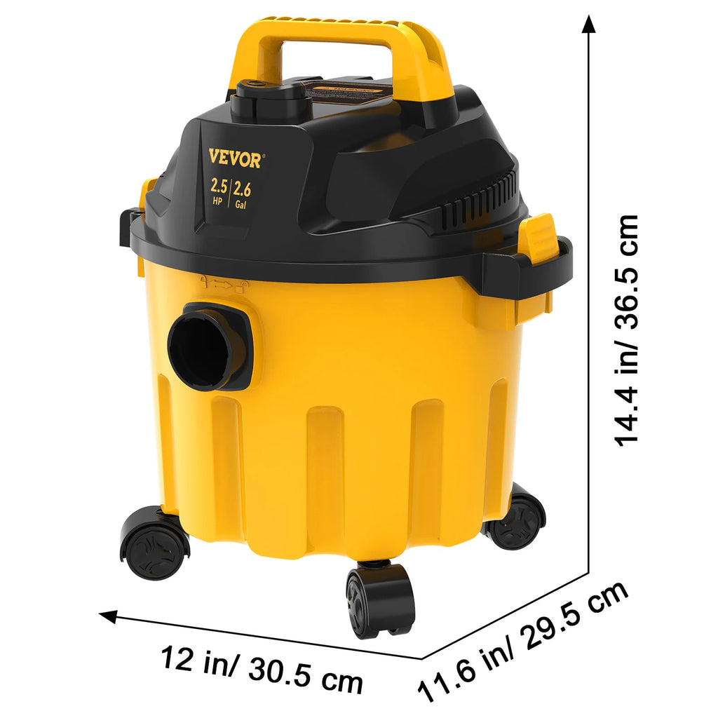 Wet Dry Shop Vac 2.6 Gallon
