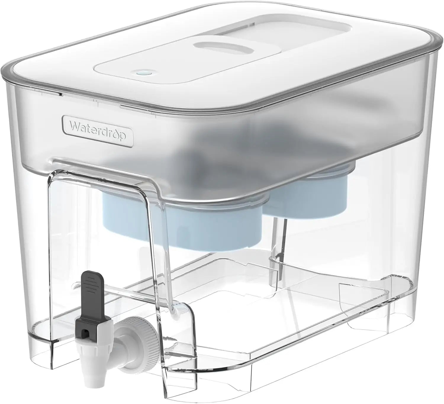 Water Filter Dispenser, 40-cup Alkaline