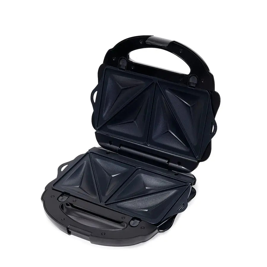 Waffle, Sandwich Maker & Grill, Black