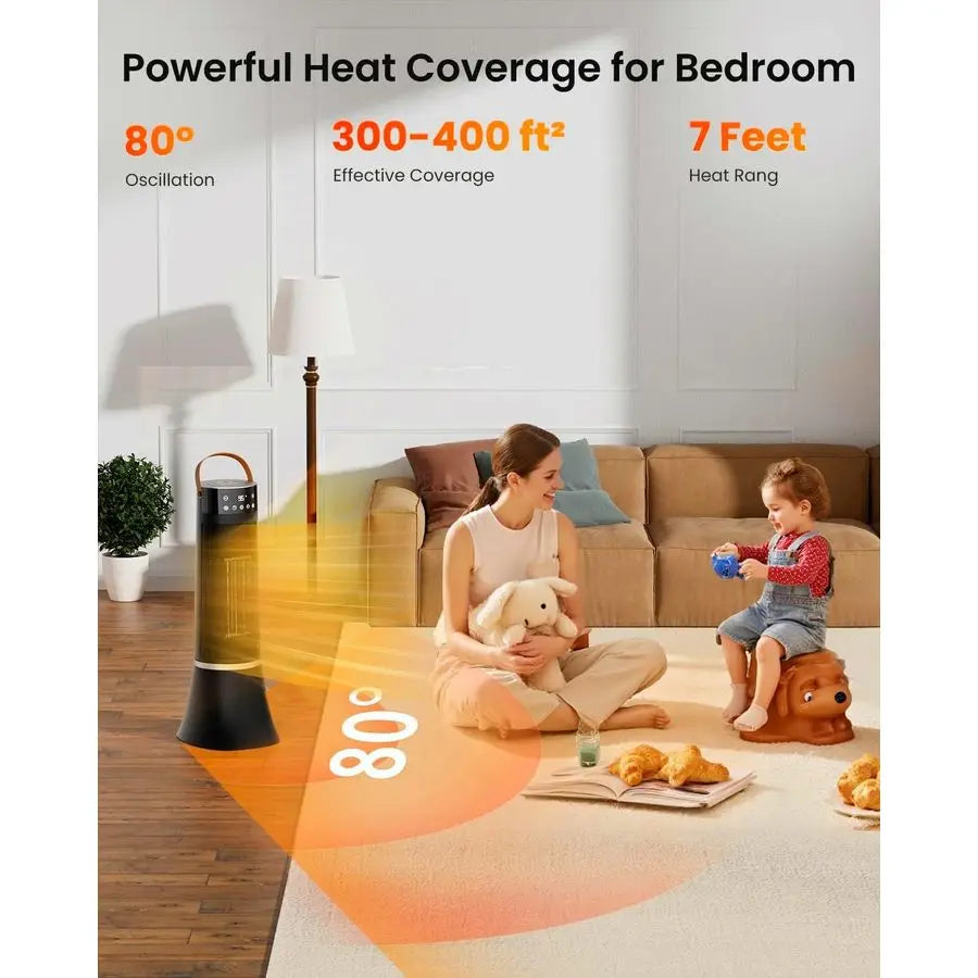 Heater, Indoor 1500W Electric Quiet