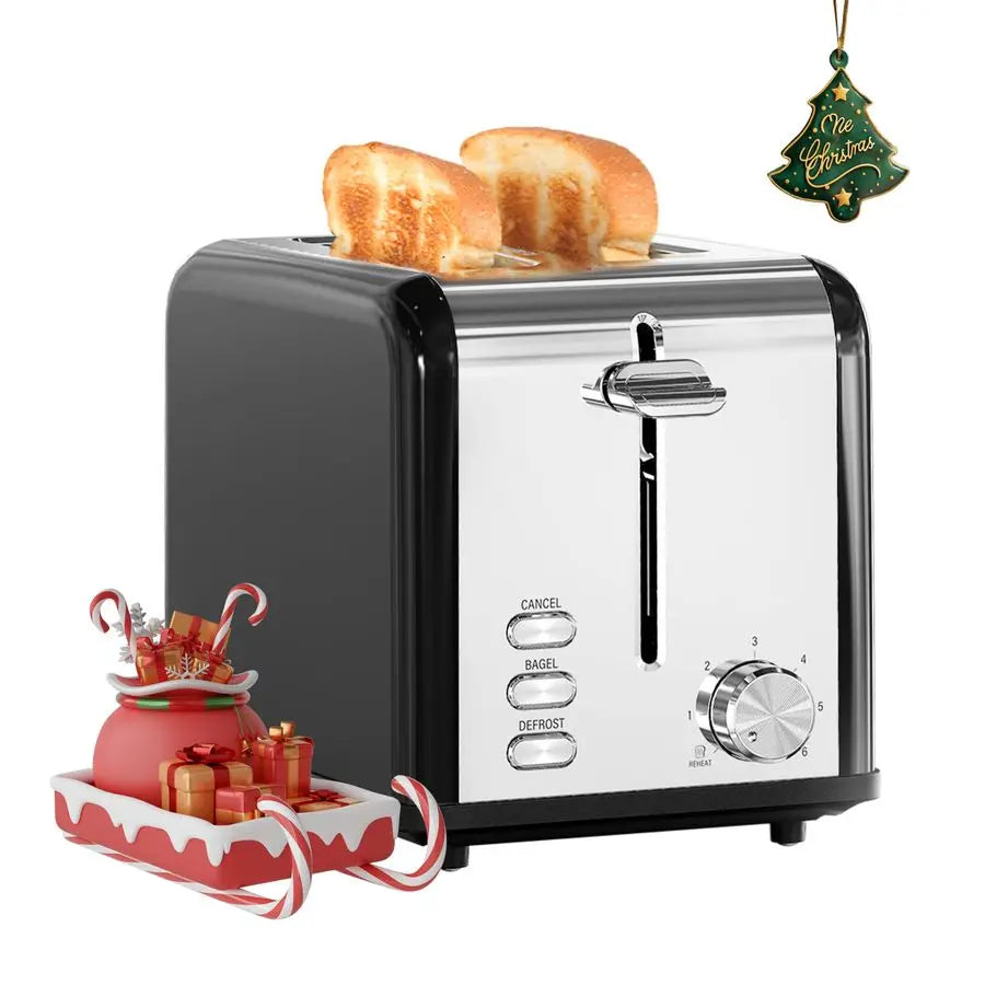 Toaster, 2-Slice Stainless Extra-Wide Slot