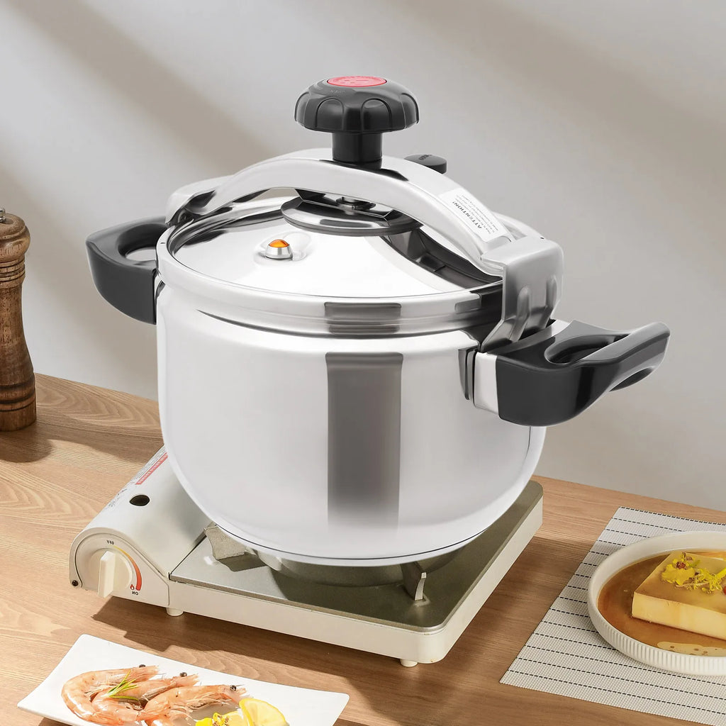 7L Stainless Steel Pressure Cooker Pressure Cooker Pressure Stewing Pot 60Kpa in Hotels, Restaurants, Families