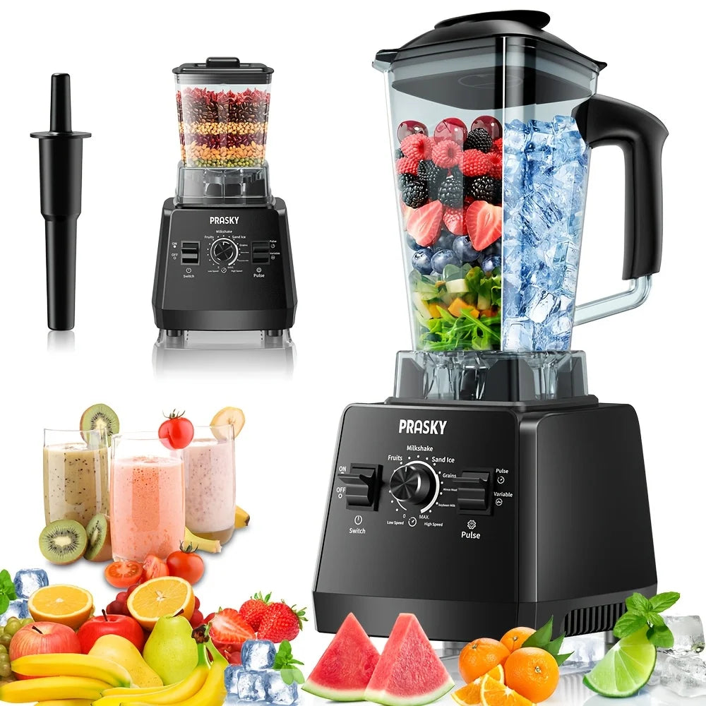 Blender Grinder, 68oz 2 Containers Ice Crushing BPA Free
