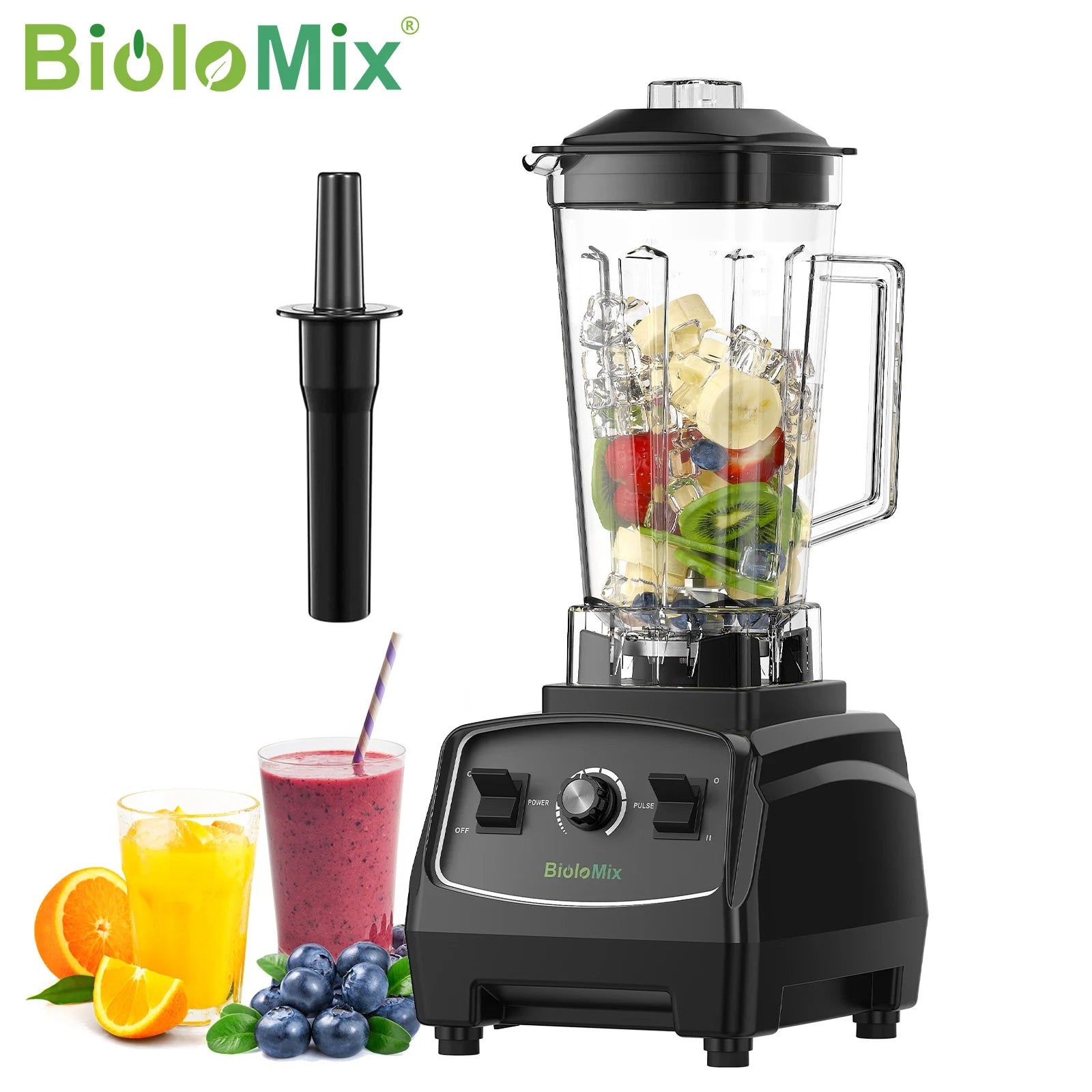 Blender Mixer Juicer, Food Processor Ice Smoothie Fruit BPA Free