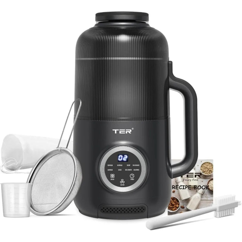 Nut Milk Maker, 40oz Electric Blender Almond Oat Soy Juice Soup