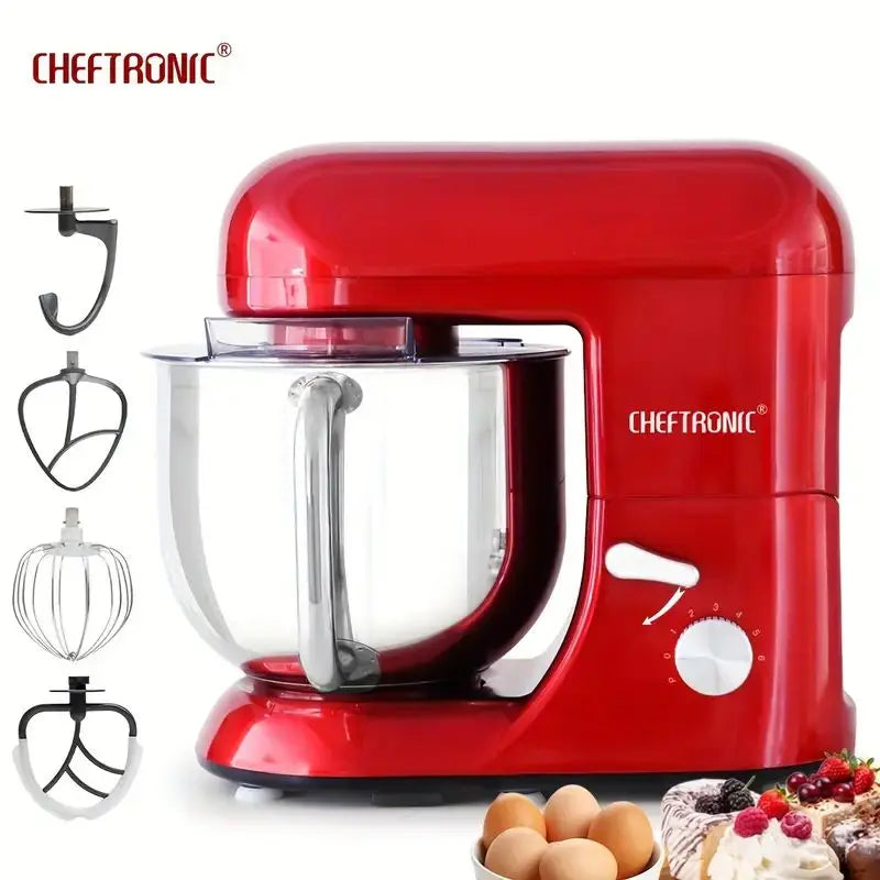 Mixer w/ 7-Qt Stainless Bowl, 6 Speed Stand