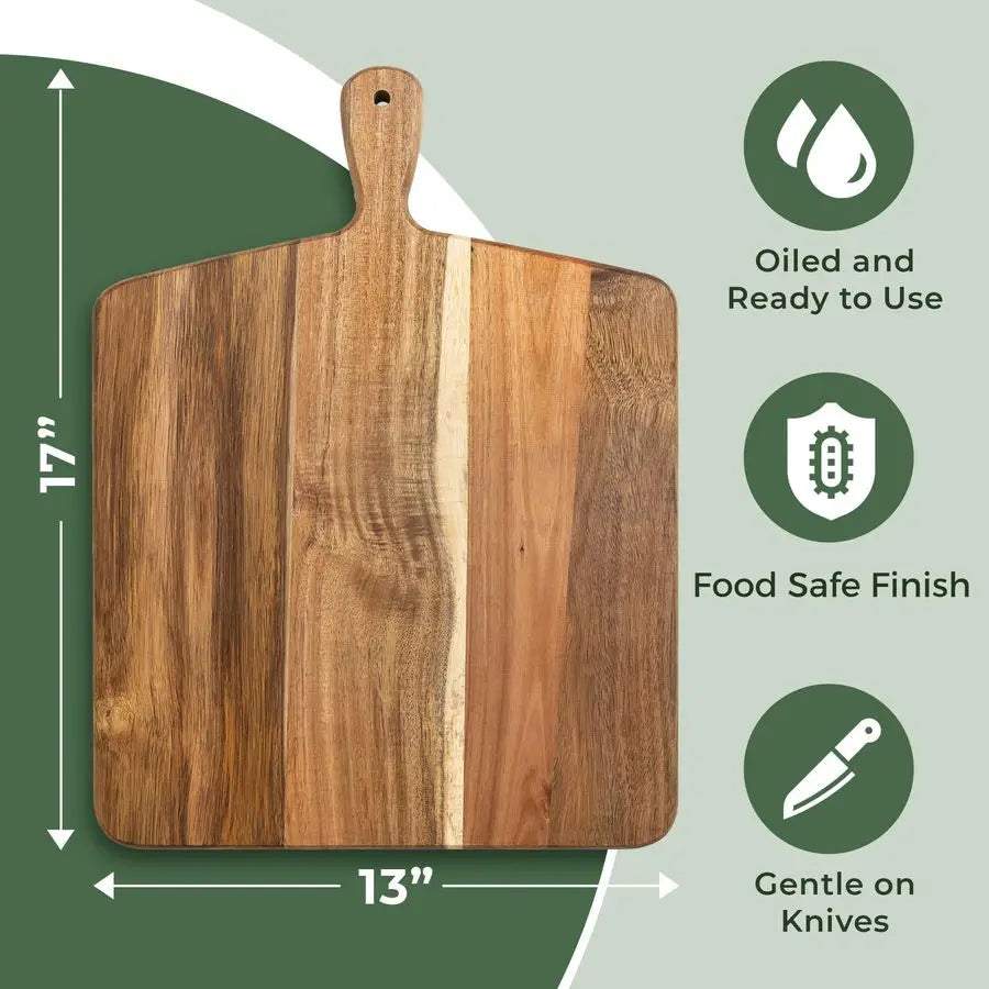 Cutting Board Serving, Acacia Wood