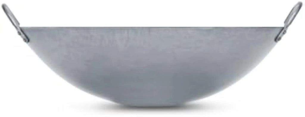 Wok, 16 In Steel Round Bottom