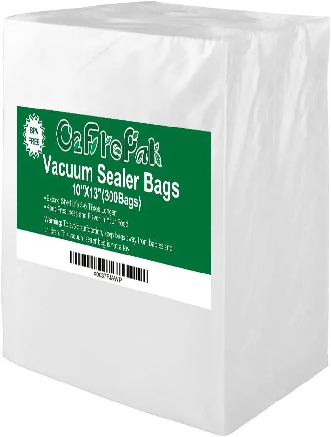 300 Vacuum Sealer Bags, 10x13 Quart, BPA Free