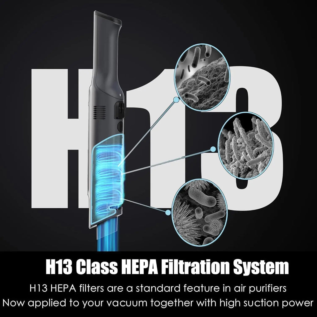 Cordless Handheld Vacuum 1.4lb, Powerful Suction