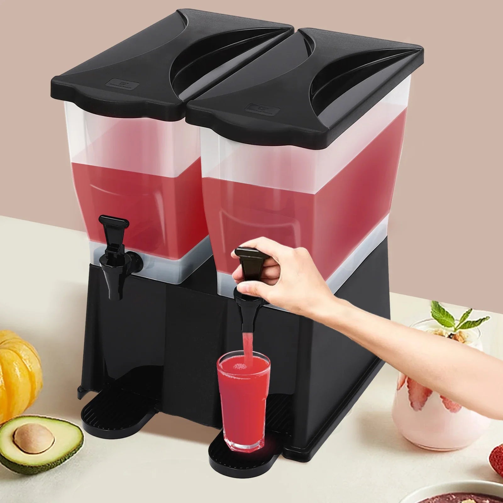 Drink Dispenser, 5.81-gal Lightweight