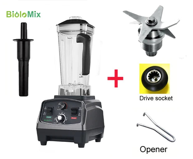 Blender Mixer Juicer, Timer2L Fruit Food Processor Ice Smoothies BPA Free